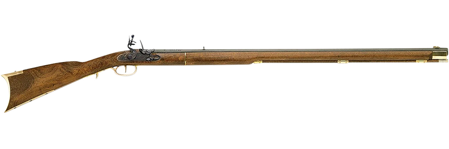 Traditions R2010 Kentucky Rifle  50 Cal Flintlock 33.50" Color Case/ Hardened Walnut