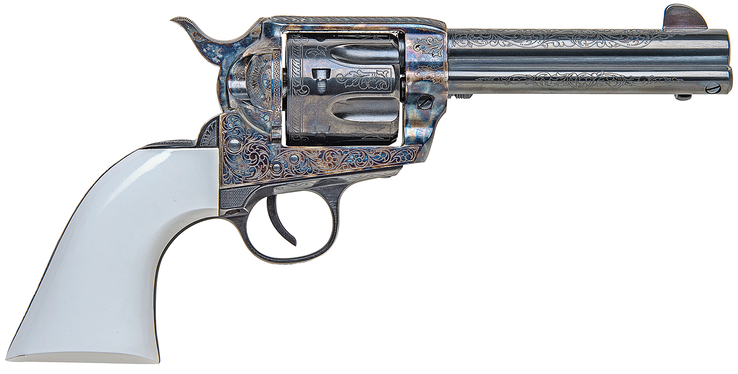 Traditions SAT73110BTM 1873 Froniter 45 Colt 4.75" Blued Barrel & Cylinder Color Case Hardened Steel Frame