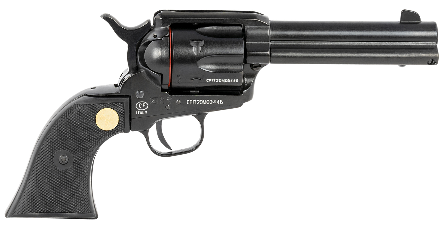 Traditions 1873 Rawhide Revolver 22 Long Rifle 4.75" Barrel 6 Round Black