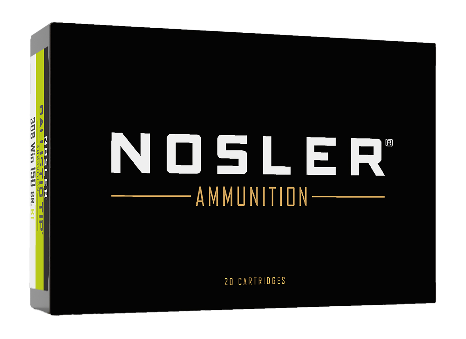 Nosler 61028 Ballistic Tip .308 Win 150gr Spitzer Varmint Ammo