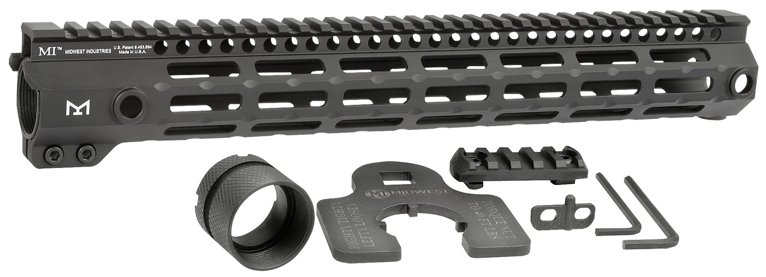Midwest Industries MIG4M14 Tactical G4M Handguard 14" M-LOK Black Aluminum