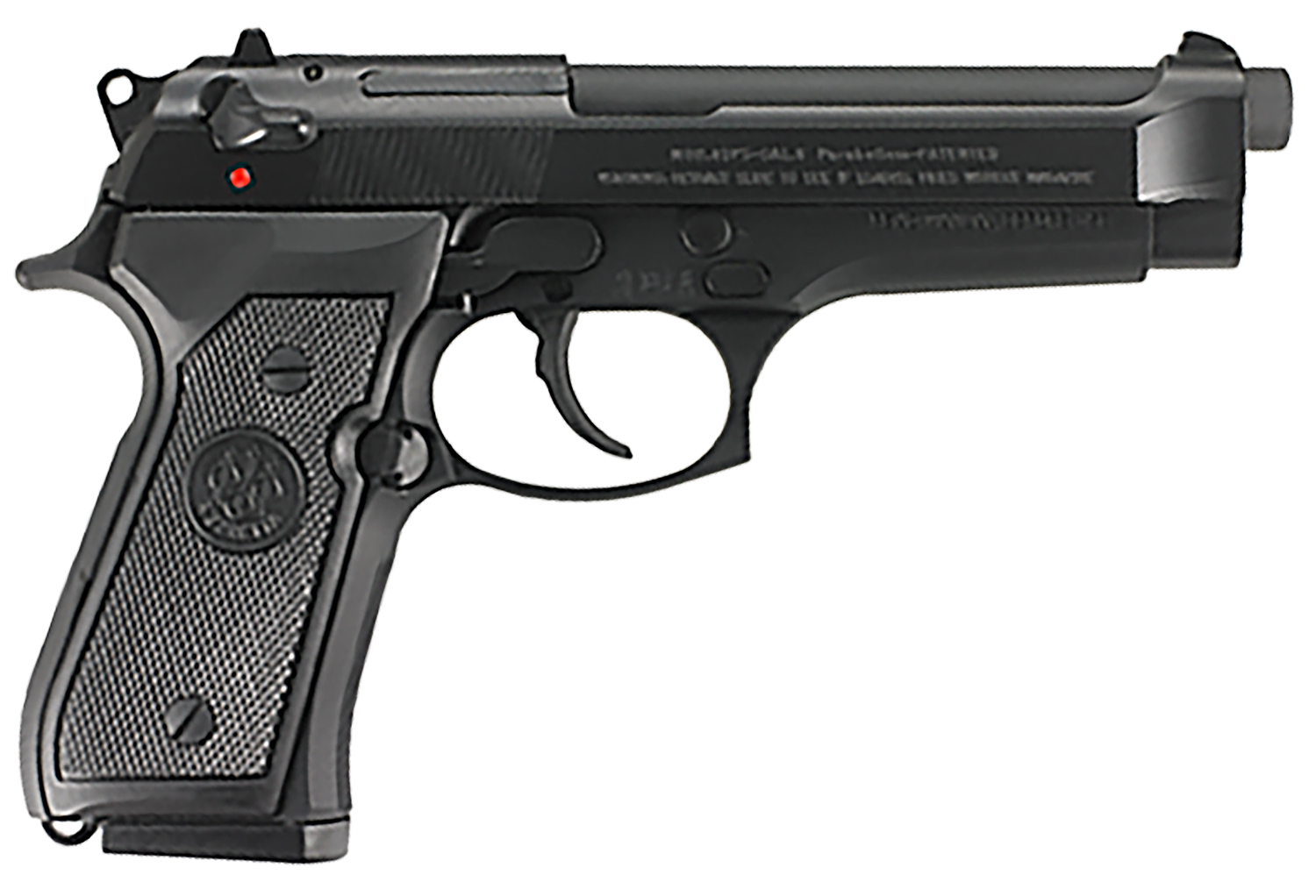 Beretta USA J92F300M 92FS Full Size Frame 9mm Luger 15+1 4.90" Black...-img-0