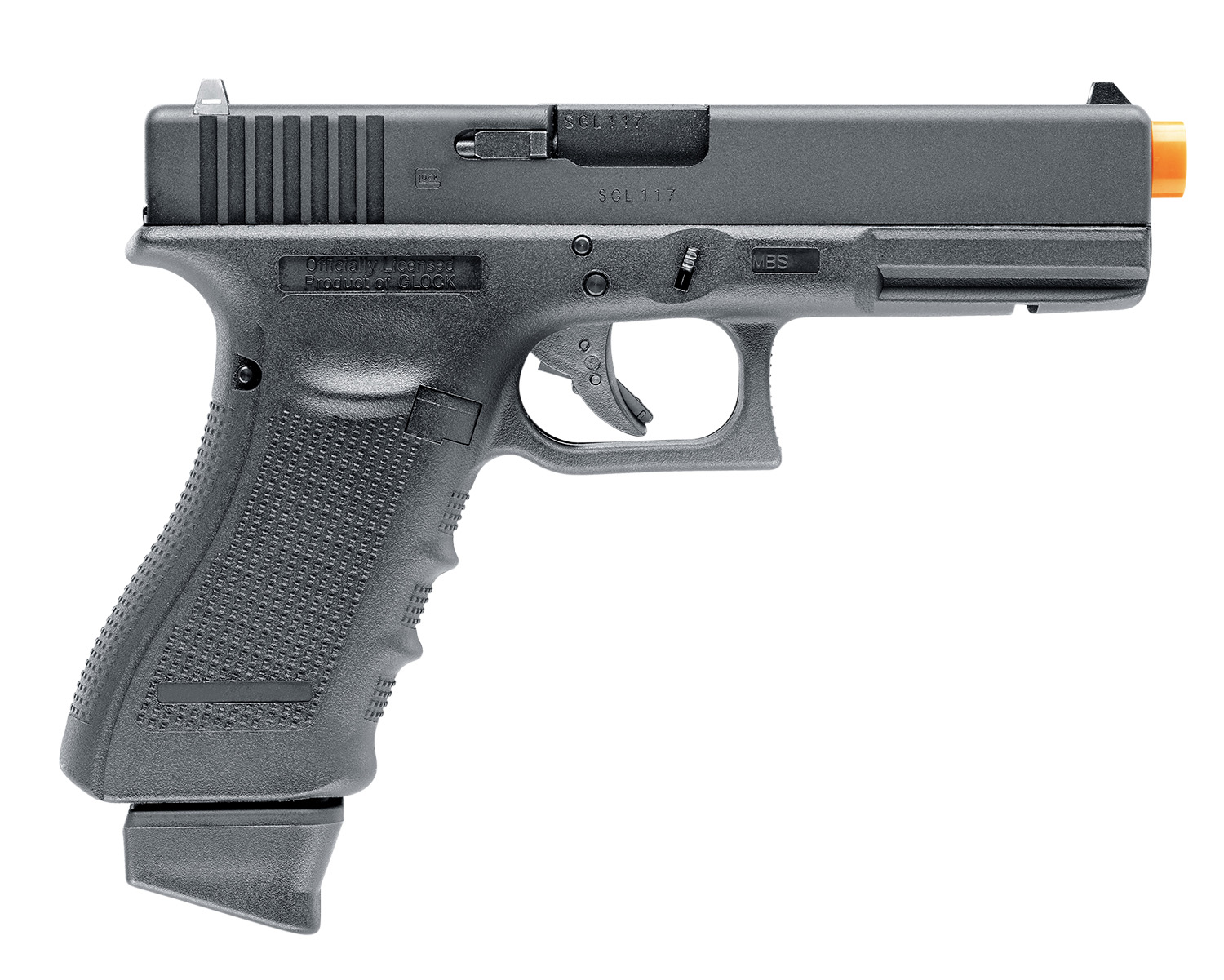 Umarex Glock Air Guns 2276318 G17 Airsoft Pistol CO2 6mm, 23+1, Black...-img-0