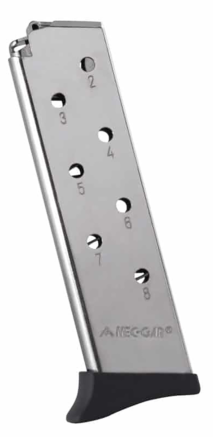 Mecgar Bersa Thunder .380 ACP 8 Round Magazine Nickel MGBT3808N