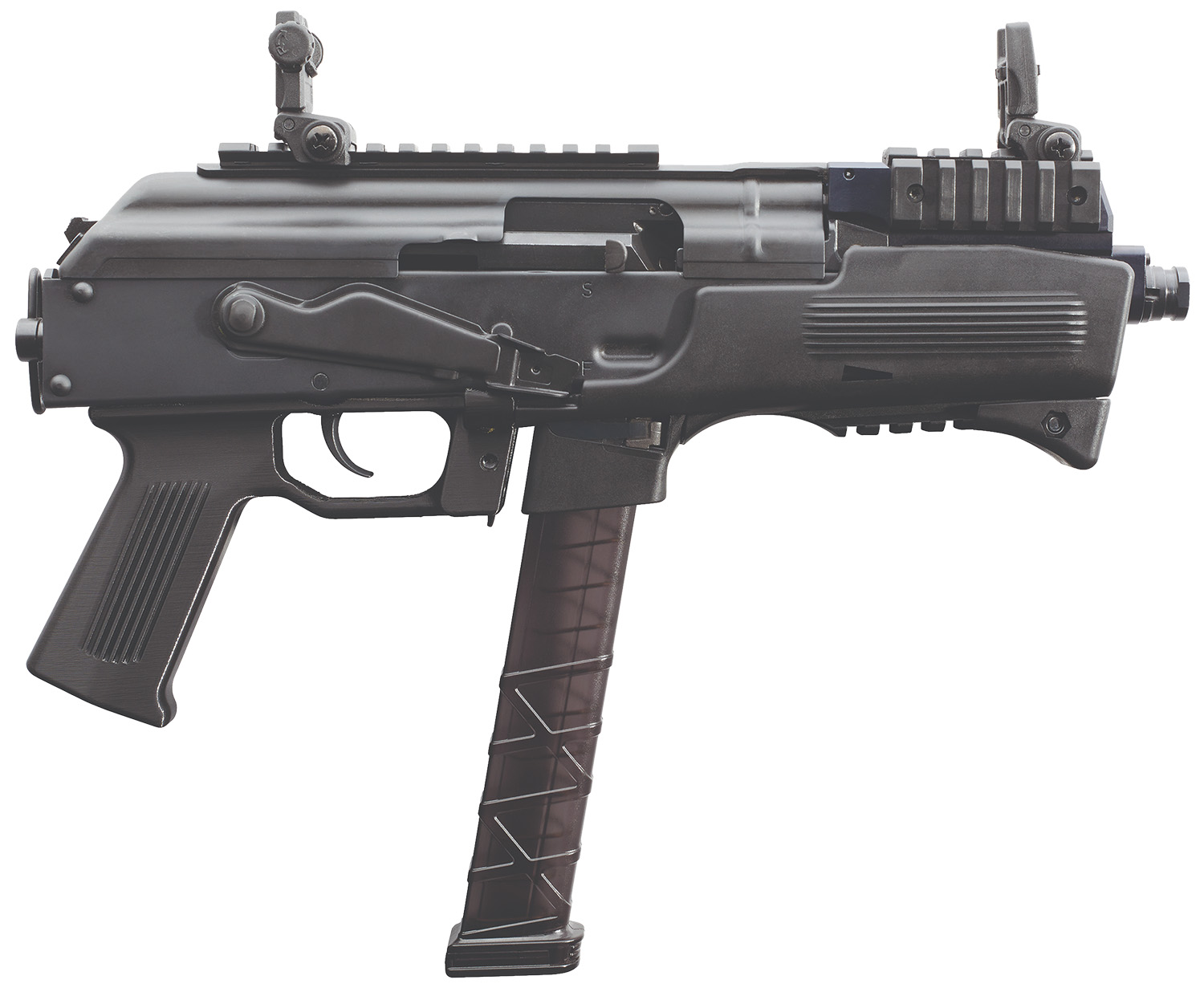 Charles Daly CF440130 PAK-9 9mm Luger 10+1 6.30" Matte Black Steel...-img-0