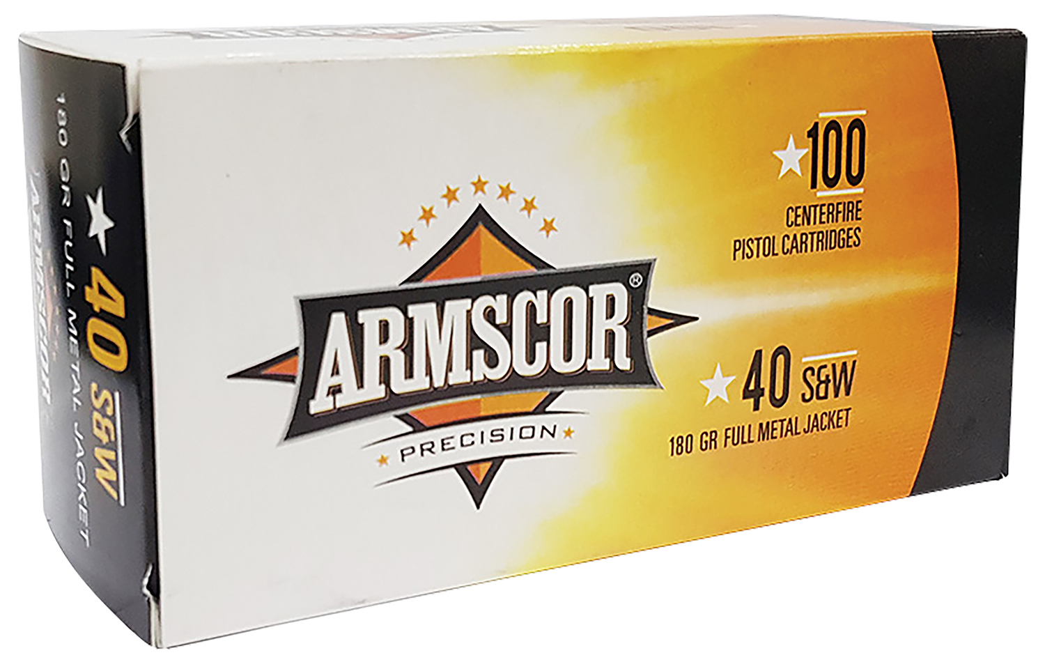 Rock Island Armscor 50316 40 S&W 180gr FMJ 100rd Handgun Ammo Box - ARMS - Best Price $31.98