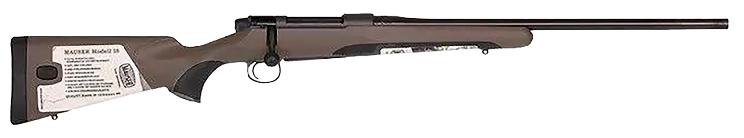 Mauser M18S65PT M18 Savanna Full Size 6.5 PRC 4+1 24.40" Black Threaded...-img-0