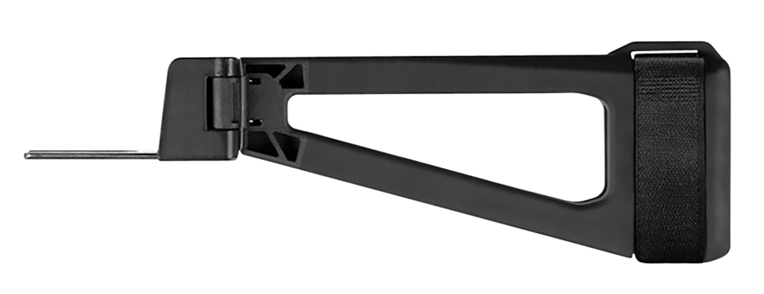 SB Tactical AKTF01SB AKTF  Left Side Folding Black Synthetic with 11.75 OAL & Nylon Strap for AK-47, AK-74 (Tube Not Included)