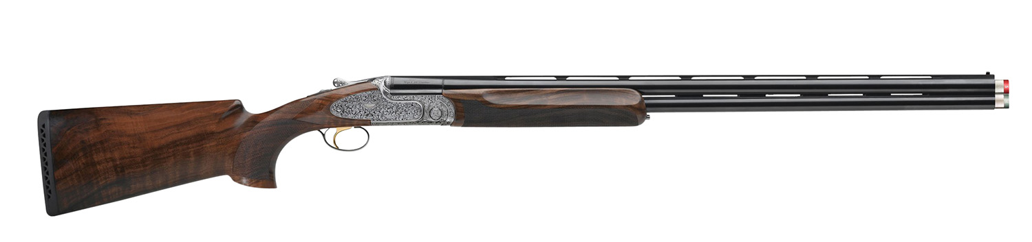 RIZ Rizzini USA 6301-12 S2000 Competition 12 Gauge 30" 2rd 2.75" Coin Anodized Silver Turkish Walnut Fixed Pistol Grip Stock Right Hand (Full Size)