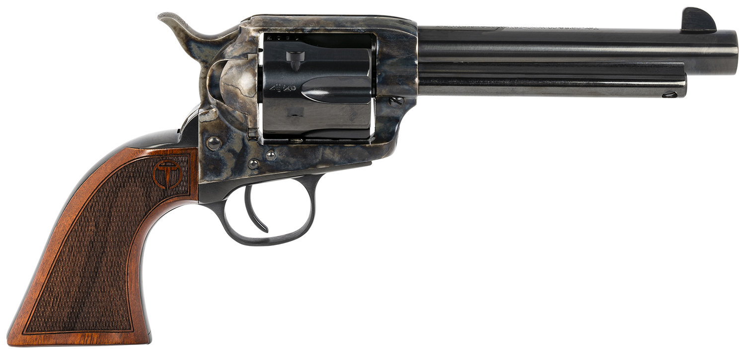 Taylors & Company 550815 Smoke Wagon 44-40 Win 5.5" Revolver 6rd Blued