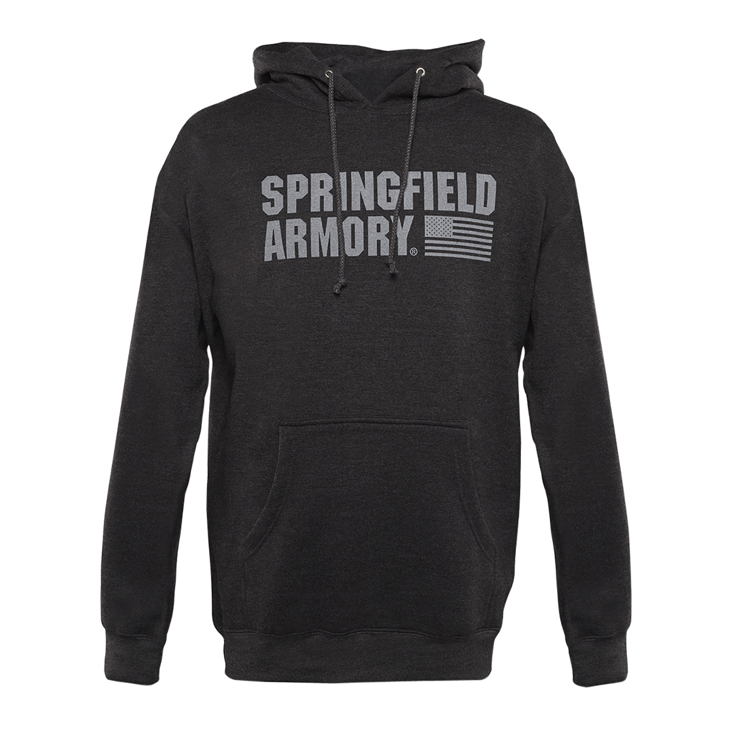 Springfield Armory GEP1663S Springfield Flag Logo Men's Charcoal Gray Long-img-0