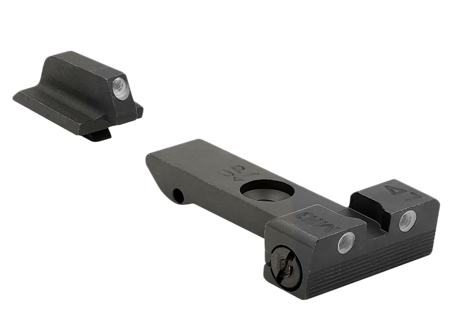 Meprolight 209963101 Tru-Dot Adjustable Sight Set Green Tritium Ruger GP100