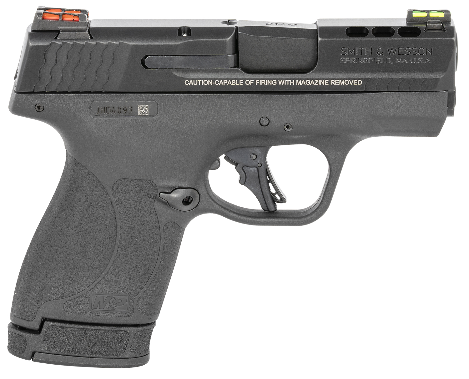 Smith & Wesson 13254 M&P Performance Center Shield Plus 9mm Luger 3.10"...-img-0
