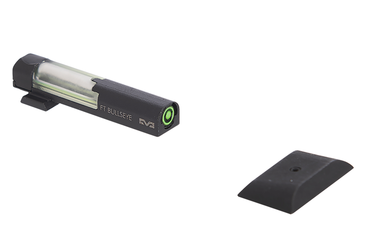 Meprolight USA 632213108 FT Bullseye Fixed Front Sight Black Tritium Fiber 