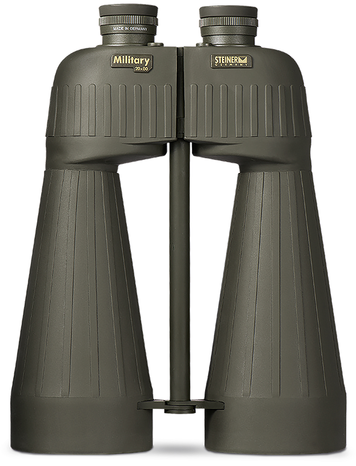 Steiner 2675 M2080 20x80mm Binoculars, Green, Rubber Armor, Tripod Mount