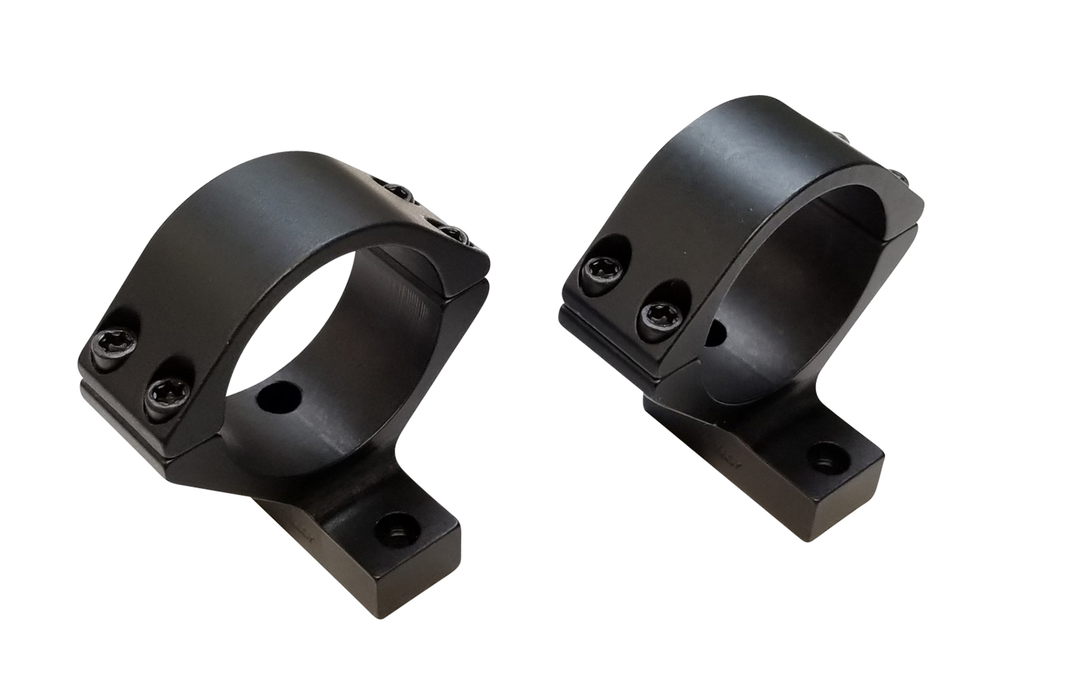 Talley B740719 Scope Mount/Ring Combo 30mm Medium Black Aluminum