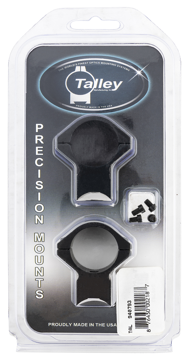 Talley 940793 Scope Mount/Ring Combo  Black Anodized Aluminum 1 Tube Savage 93R/B.Mag/Mark II Medium Rings 0 MOA