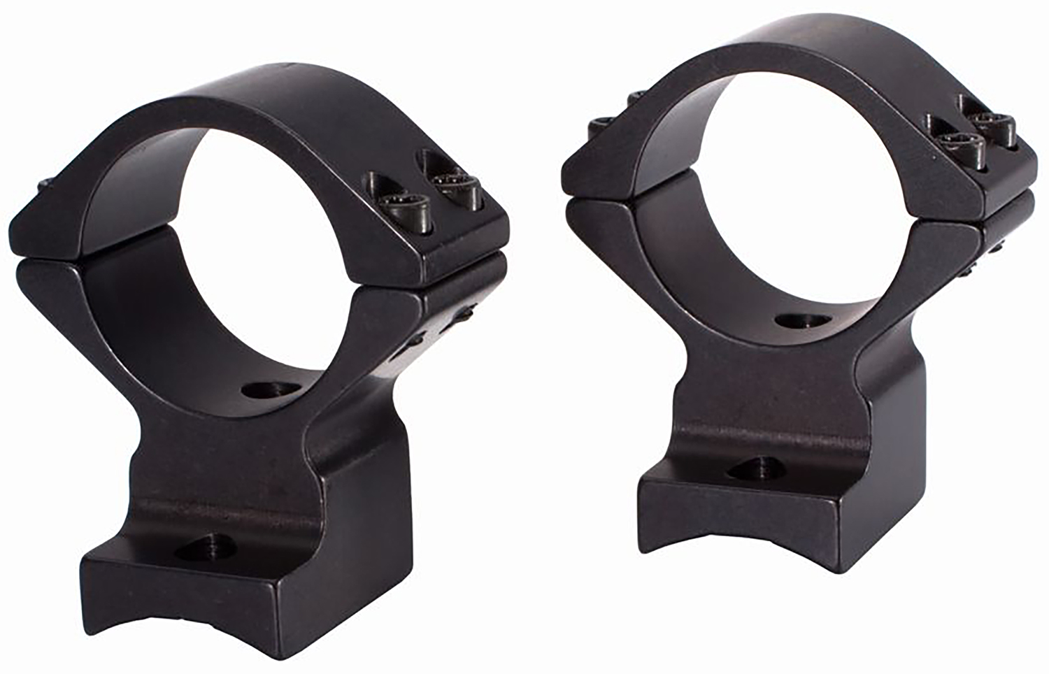 Talley 950759 Scope Mount/Ring Combo 1" Tube Tikka T1/T1X High Black - Talley - SCOPE MOUNT/RING COMBO