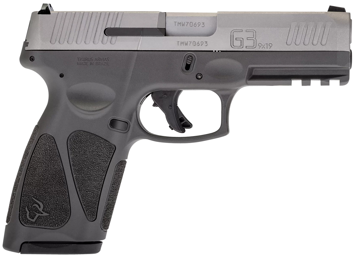 Taurus 1G3B949G15 G3 Full Size Frame 9mm Luger 15+1 4" Matte Stainless - Taurus - 9mm