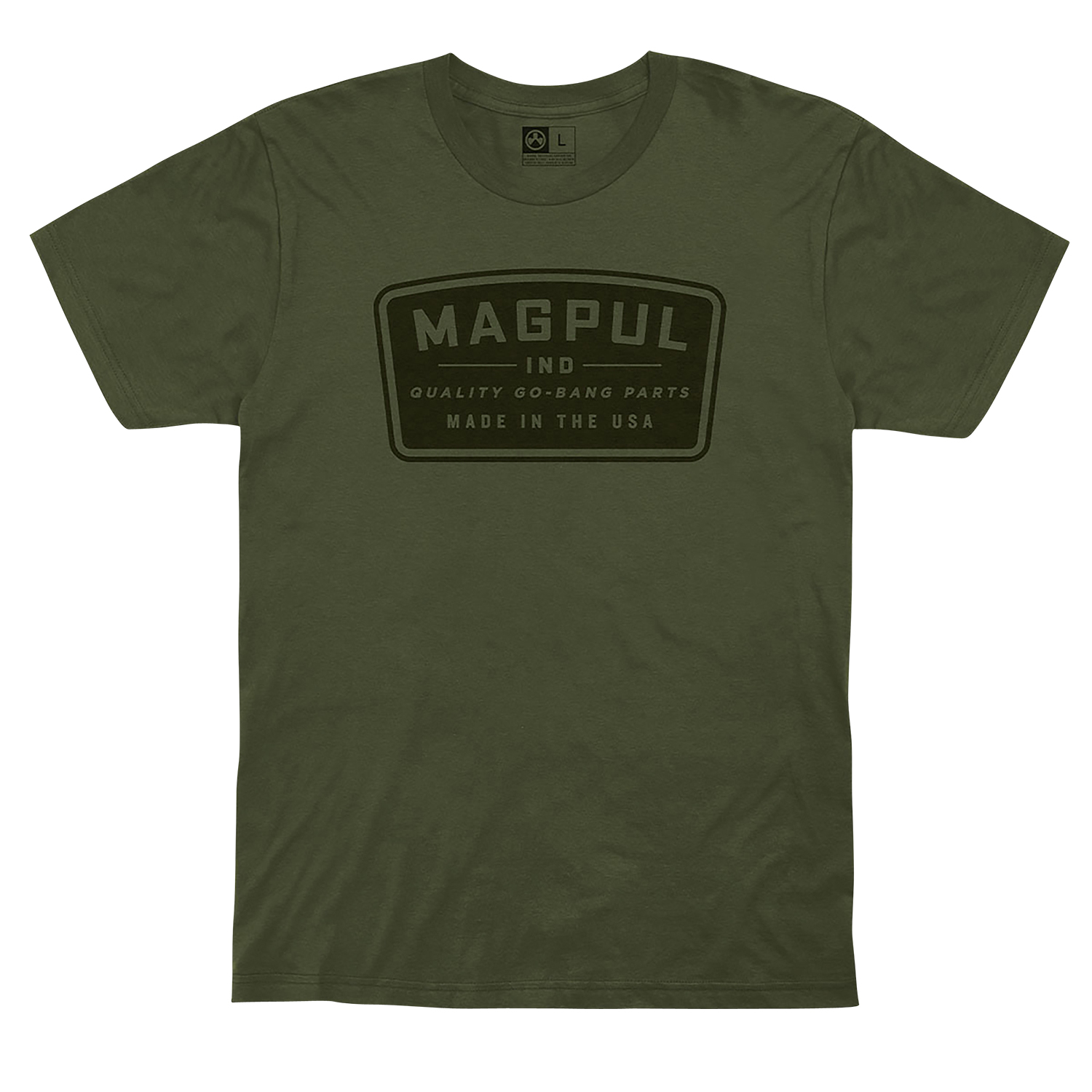 Magpul MAG1111-316-S Go Bang Parts Olive Drab Cotton Short Sleeve Small-img-0