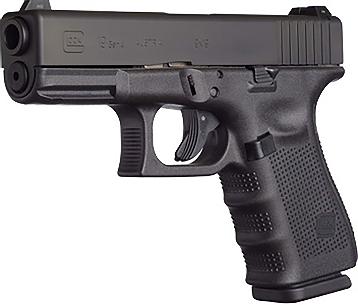 GLOCK UR195M5 G19M Gen 5 Rebuilt 9mm Luger 4.02" 15rd Black nDLC Semi-Auto Handgun