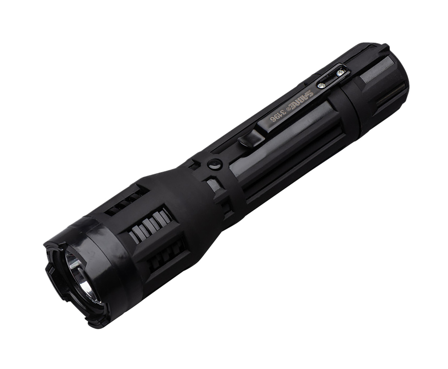 Sabre S2000SF Stun Gun/Flashlight w/Holster Black Aluminum 1.82 uC Pain Rating