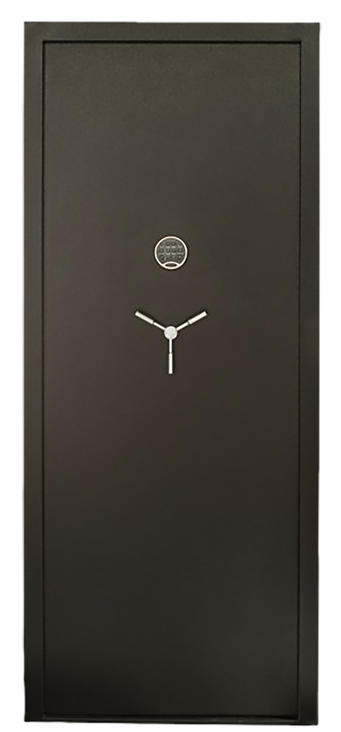 SnapSafe 75415 Vault Door  In-Swing Black 12 Gauge Steel 36.8 W x 81H Access Code/Key Entry