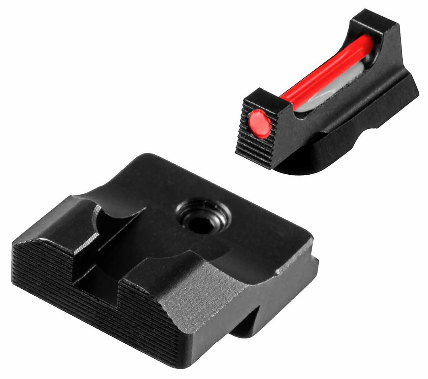 TruGlo TGTG132CZ Fiber-Optic Pro Sight for CZ 75 Series, Red/Black - TRUGLO - STEEL