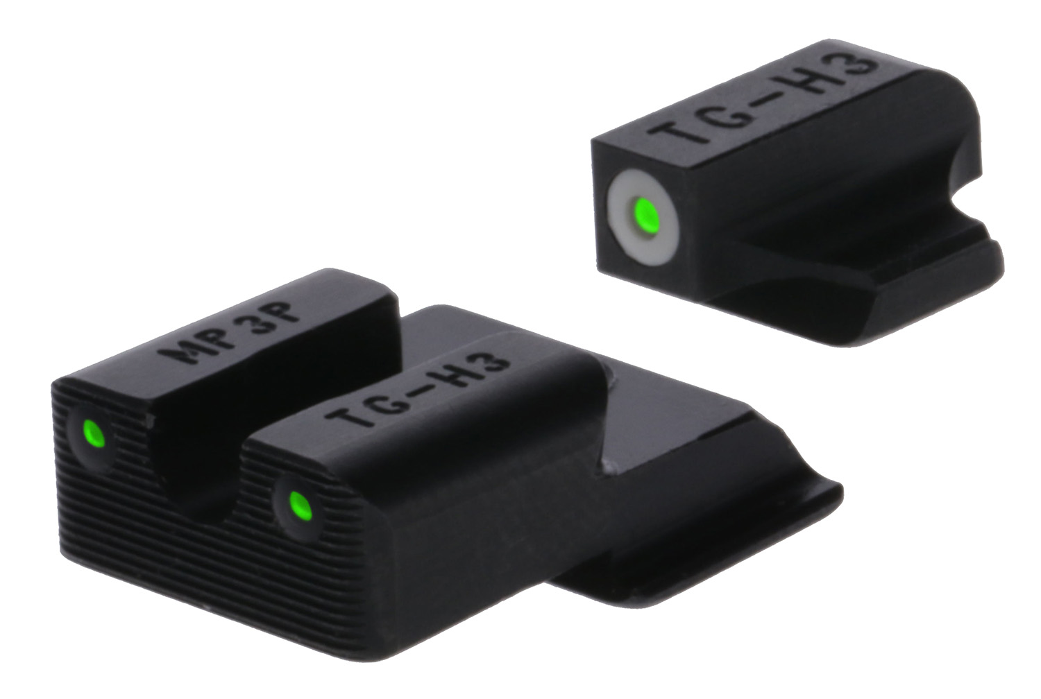TRUGLO Tritium Pro Handgun Night Sights for S&W M&P 9 Shield EZ (TG231MP4W)