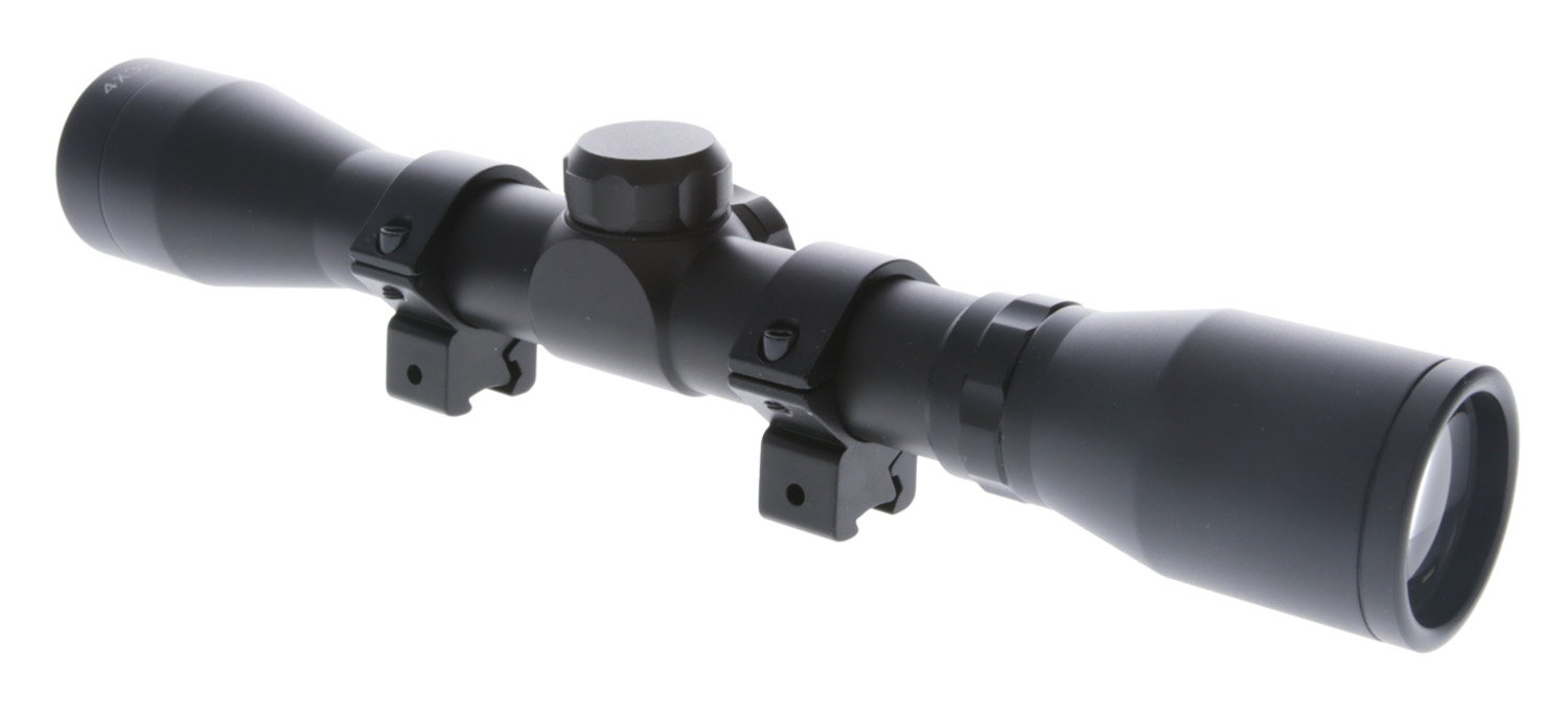 TruGlo TG-TG8504XB Buckline 4x32mm Duplex Reticle Scope Black Anodized