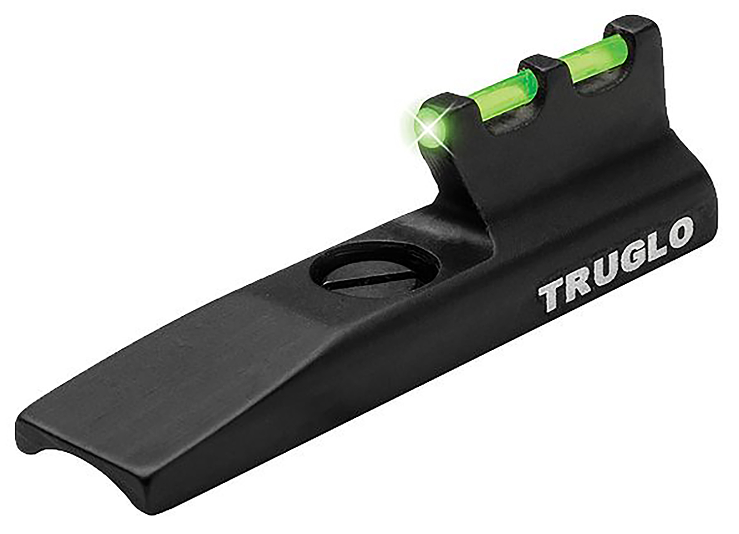 TruGlo TGTG975G Rimfire Rifle Front Sight Black Green Fiber Optic for Most-img-0