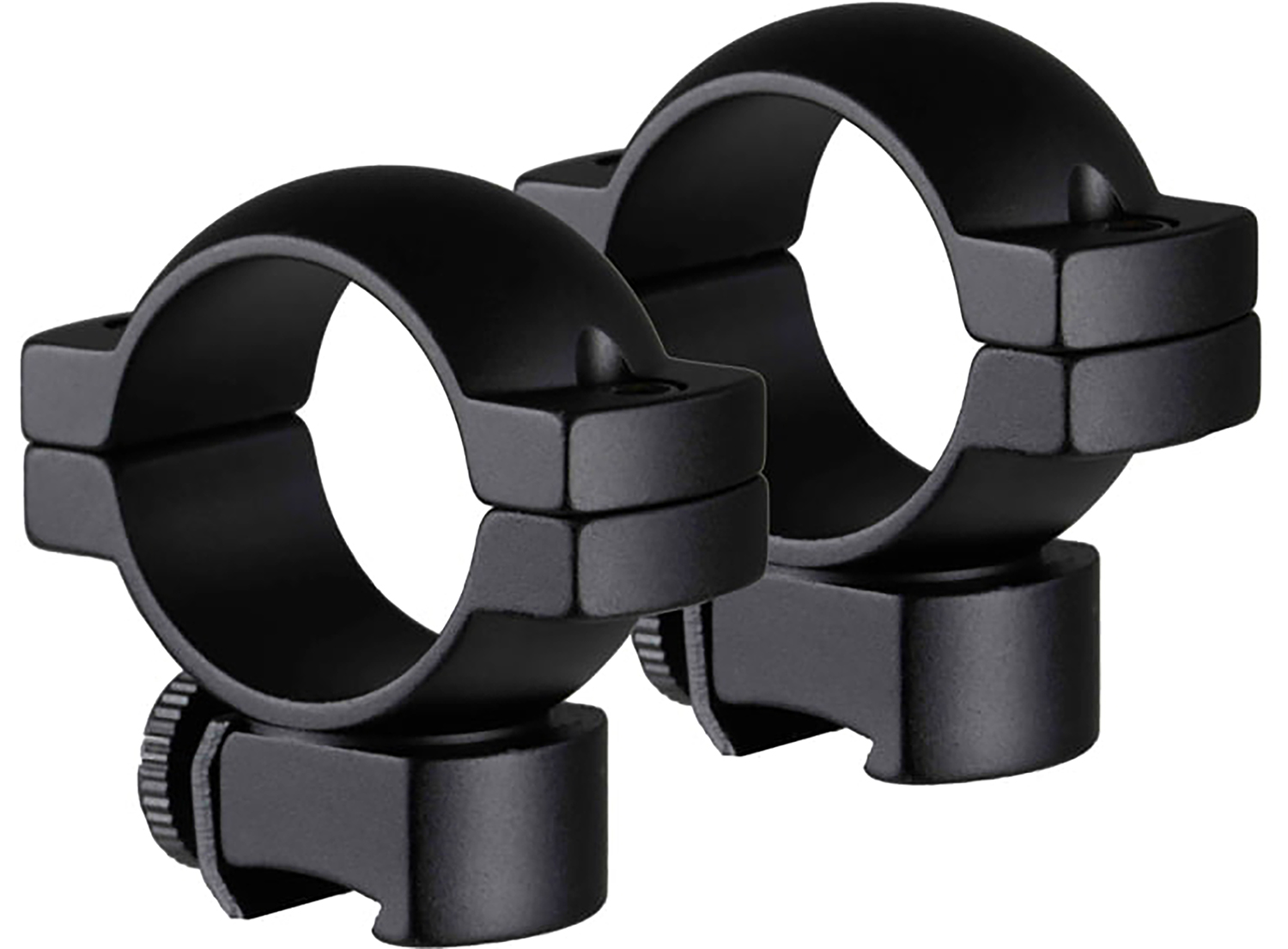 TruGlo TGTG8960B2 Lightweight Scope Rings  Matte Black 1 Medium 2 Screws (1 Per Side)