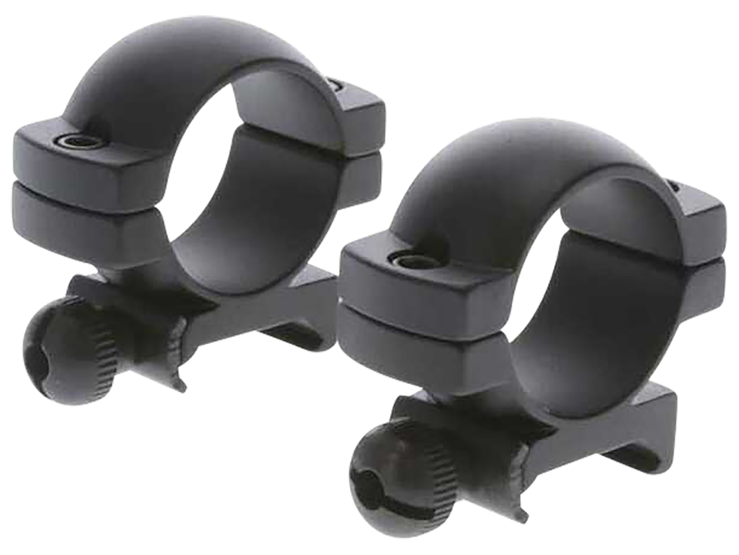 TruGlo TGTG8960B1 Lightweight Scope Rings  Matte Black 1 Medium