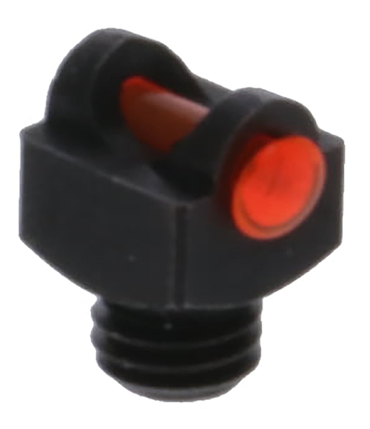 TruGlo TGTG954AR StarBrite Deluxe Bead  Black | Red Fiber Optic Front Sight 6-48 Threads