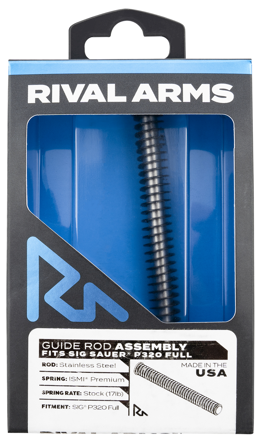 Rival Arms RARA50S201S Guide Rod Assembly Stainless Steel Sig P320 Full Siz - Rival Arms - GUIDE ROD ASSEMBLY