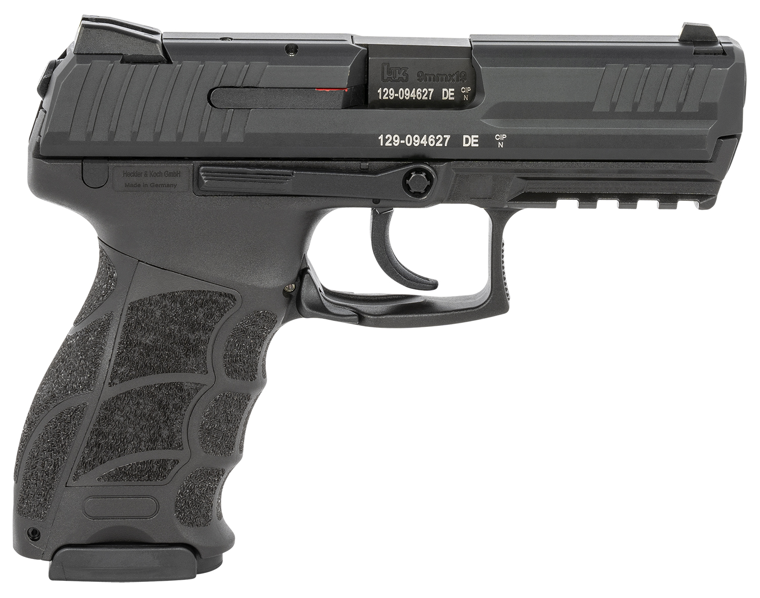 HK 81000103 P30 V1 Light LEM 9mm Luger 3.85" 17+1 Black Steel-img-0