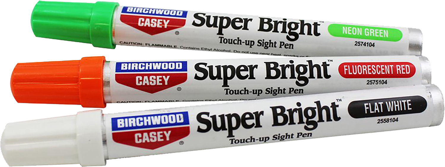 Birchwood Casey 15116 Super Bright Touch-Up Sight Pens Red/White/Green