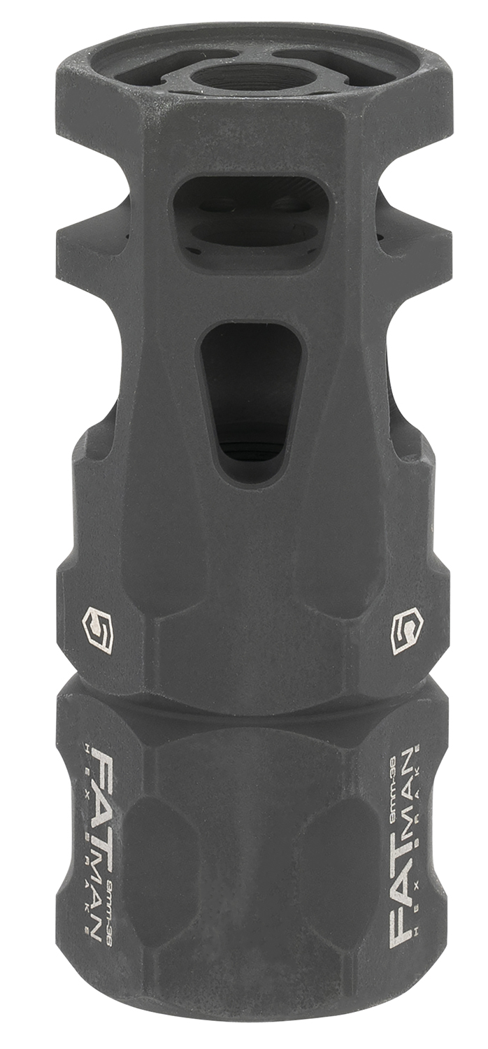 Phase 5 Weapon Systems FATMAN9MM FATman Hex Brake Black Parkerized Steel...