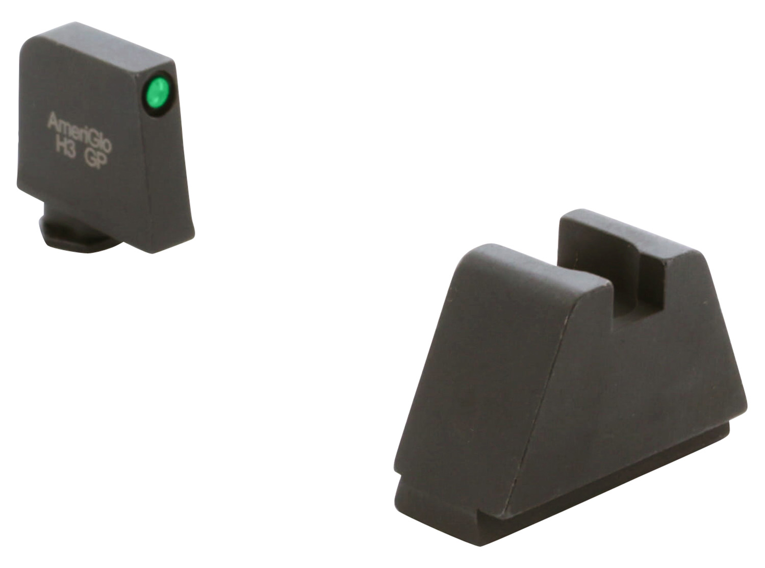 AmeriGlo 5XL Tall Glock Tritium Sights – Superb Green Front, Black Rear Set 2 AmeriGlo 5XL Tall Glock Tritium Sights – Superb Green Front, Black Rear Set - Image 2