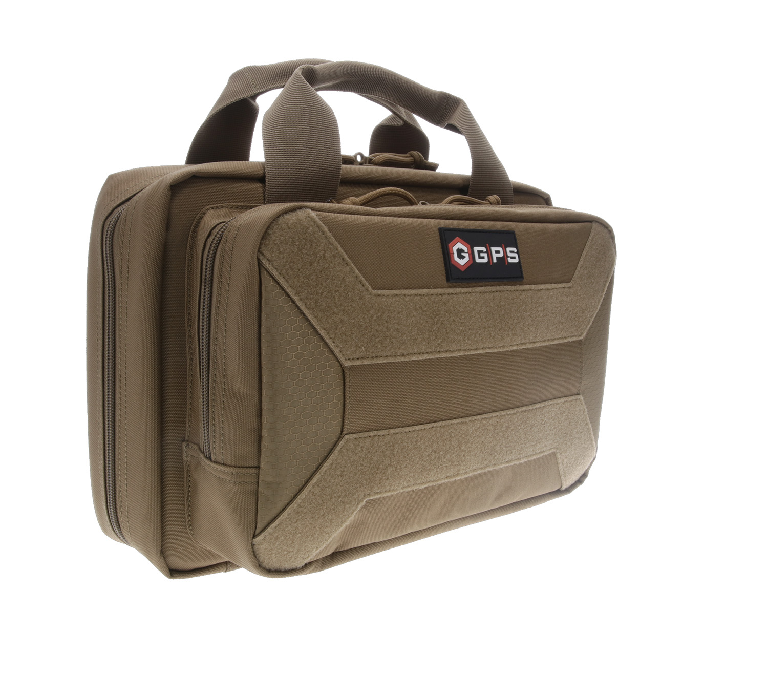 GPS Bags PC15FDE Pistol Case Flat Dark Earth 600D Polyester Holds 1 Han...