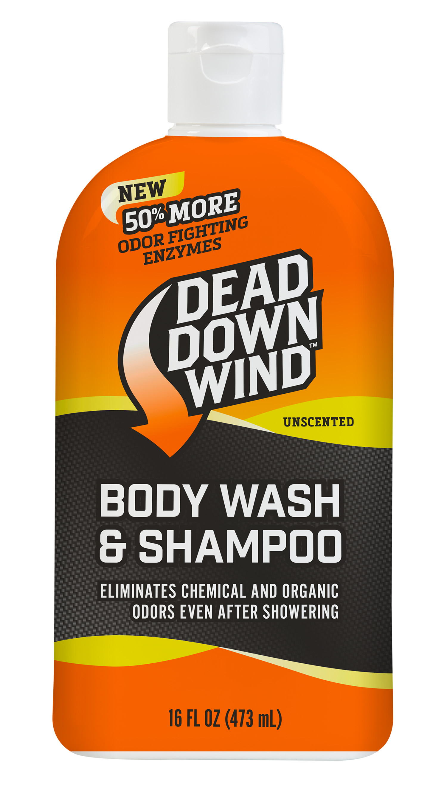 Dead Down Wind 121618 Shampoo/Body Wash Odor Eliminator Unscented Scent...-img-0