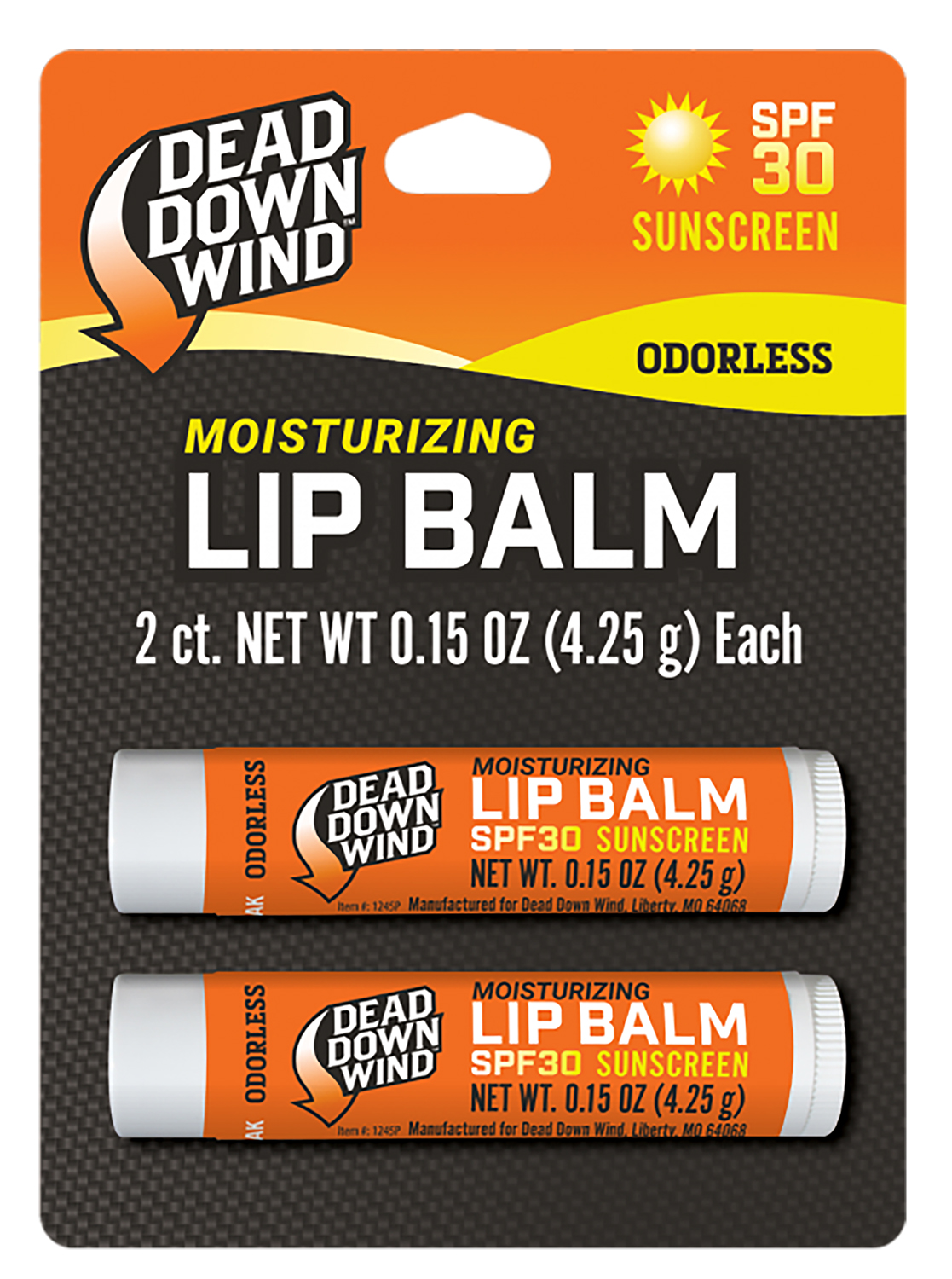 Dead Down Wind Lip Balm 2 pk.