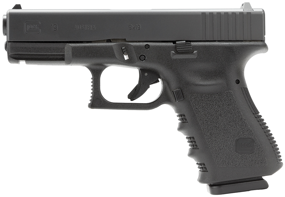 Glock 19 Pistol 9mm Luger 4.02" Barrel 15 Round Fixed Sights PI1950203