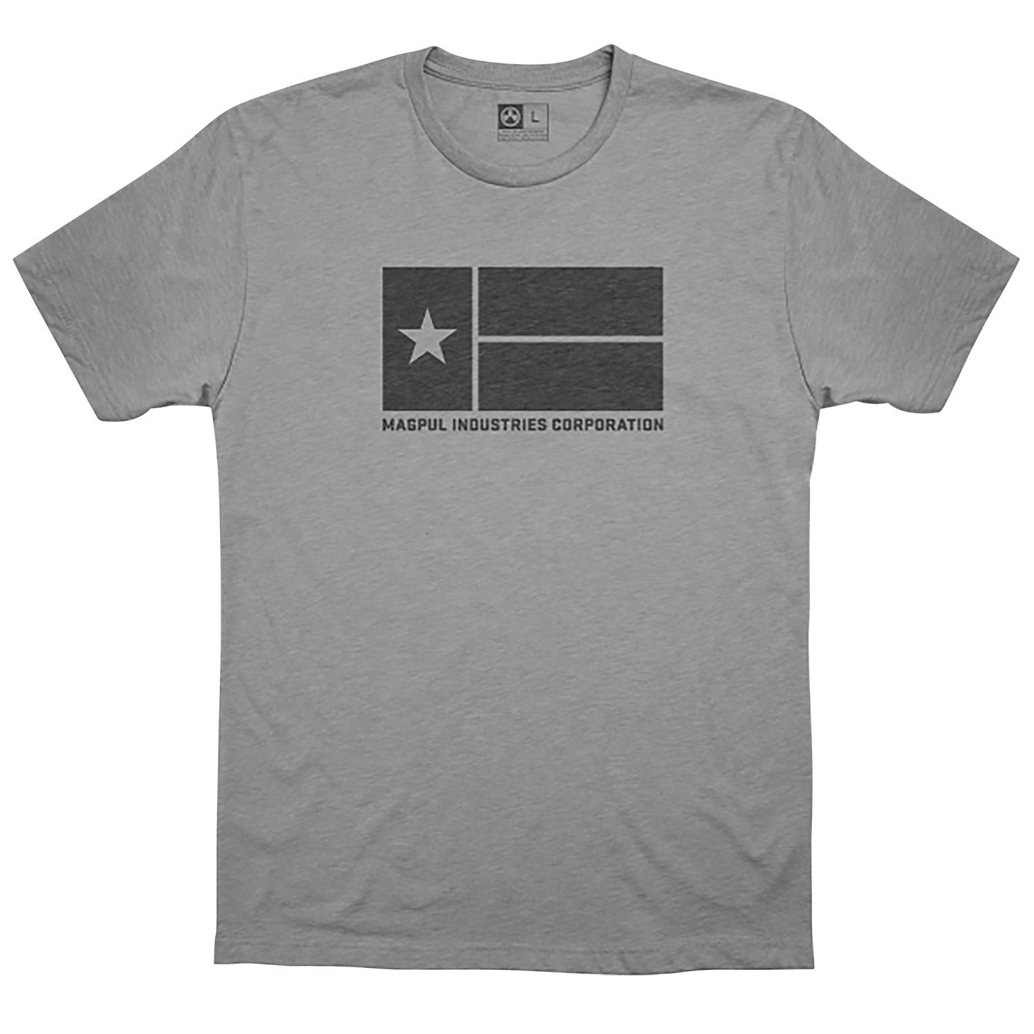 Magpul MAG1201-030-S Lone Star Athletic Gray Heather Cotton/Polyester...-img-0