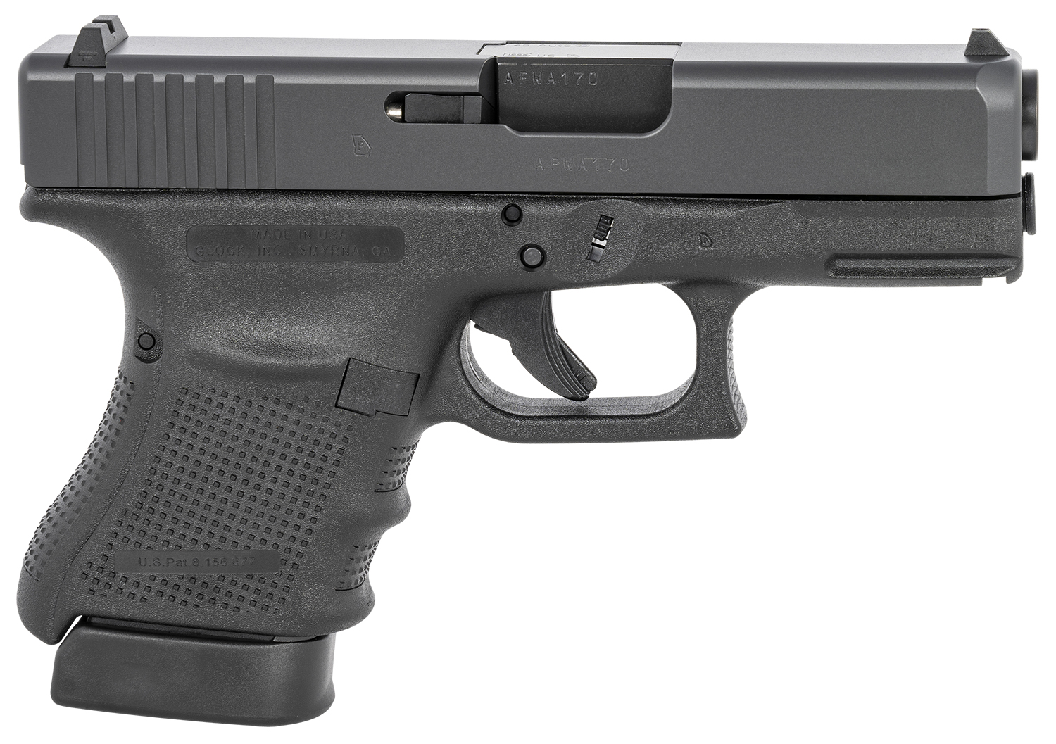 Glock UG3050201 G30 Gen4 Sub-Compact 45 ACP 10+1 3.78