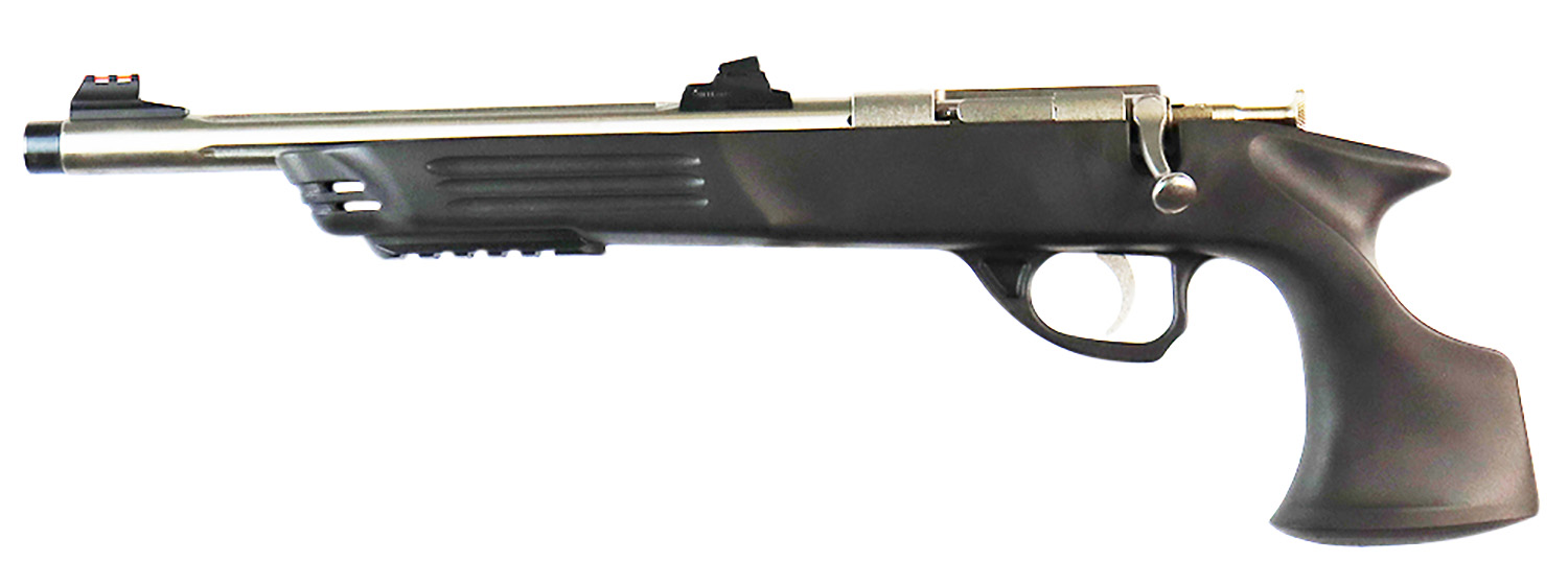 Crickett KSA696 Adult Pistol 22 LR 1rd 10.50" Stainless Steel Threaded-img-0