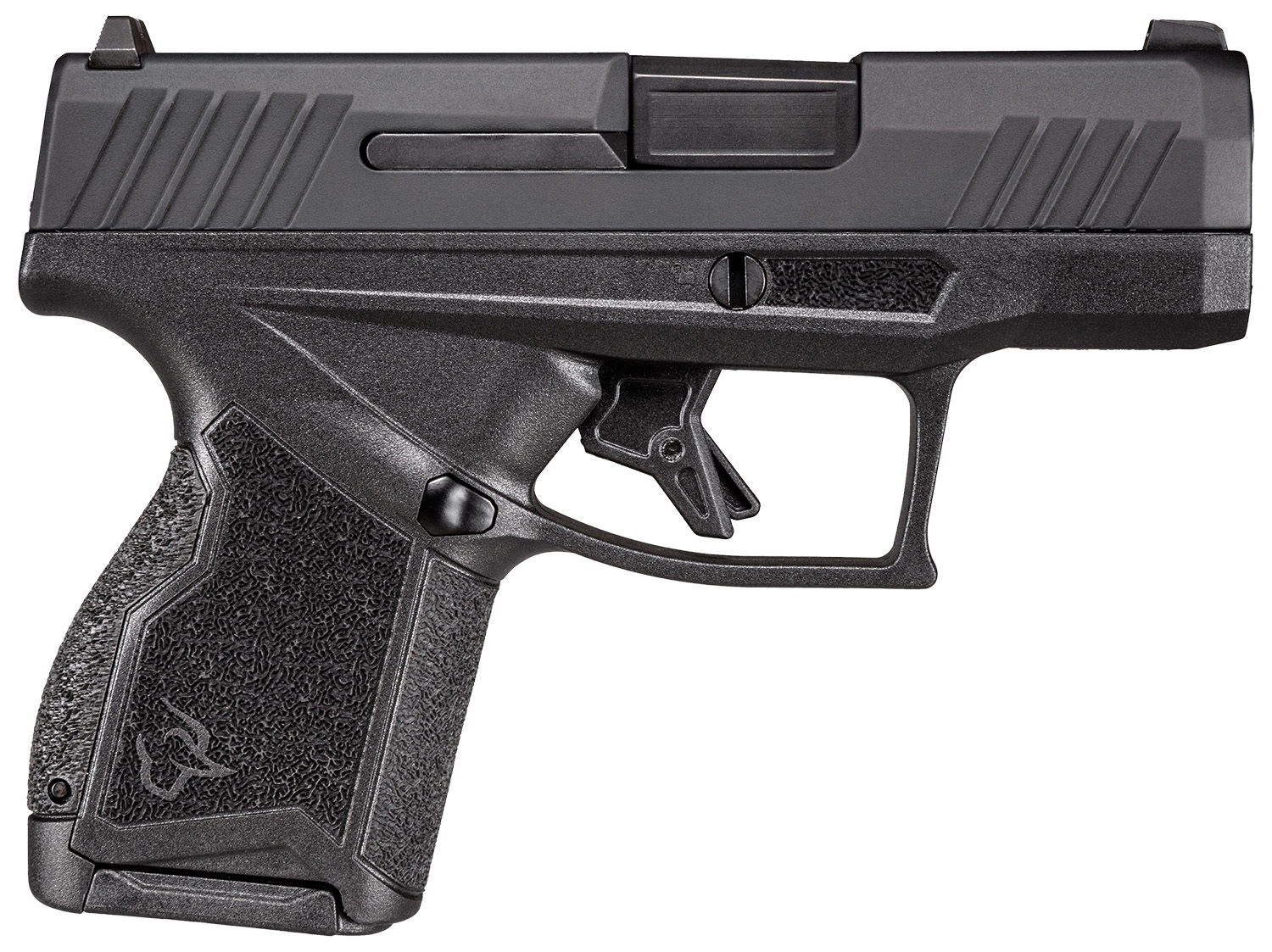 Taurus 1GX4M931 GX4  Micro-Compact 9mm Luger 11+1 3.06" Satin Black DLC Barrel, Black Nitride Serrated Slide, Matte Stainless Steel Frame, Black Polymer w/Interchangeable Backstrap Grip Right Hand