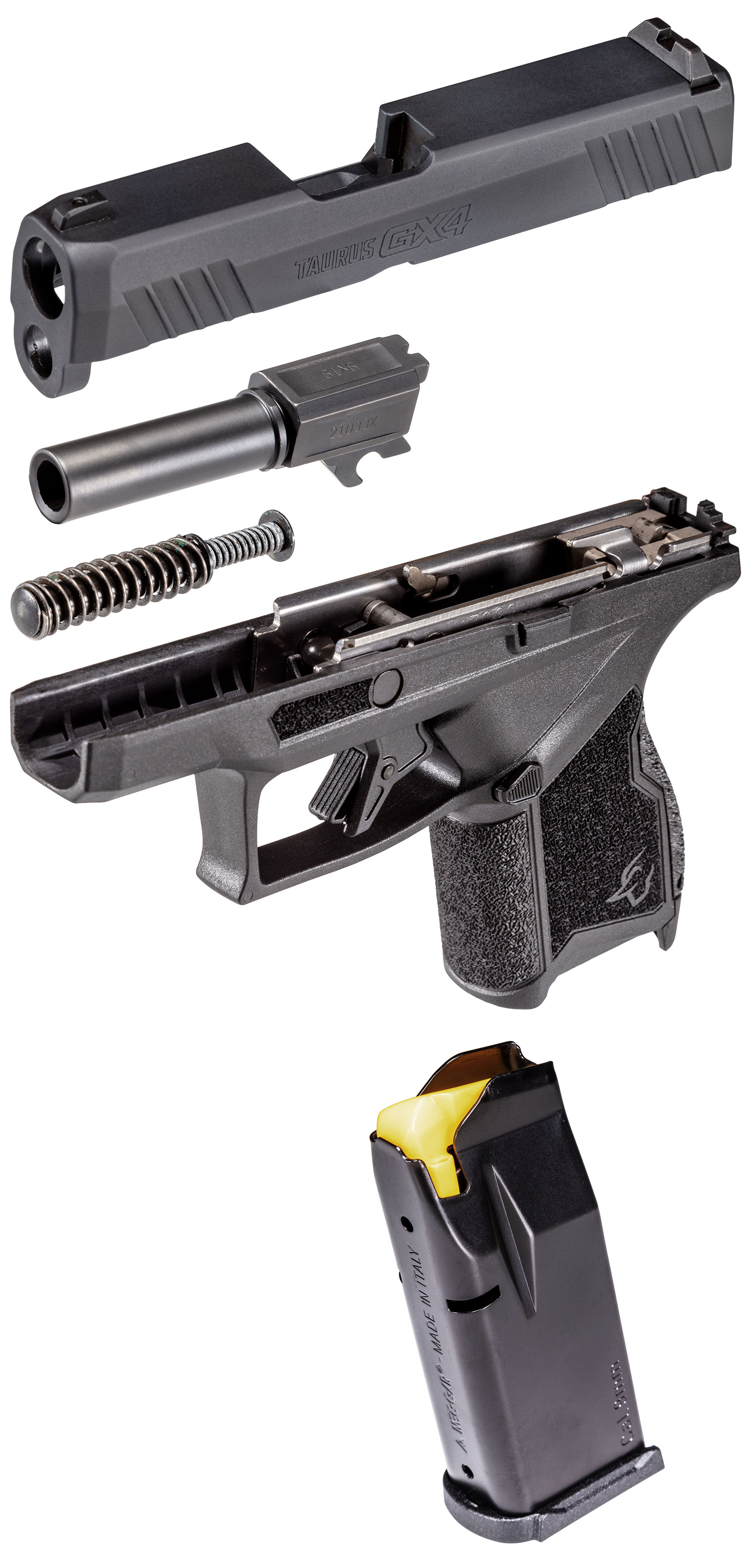 Taurus GX4 Micro-Compact Frame Pistol 9mm Luger 10+1 3: Barrel