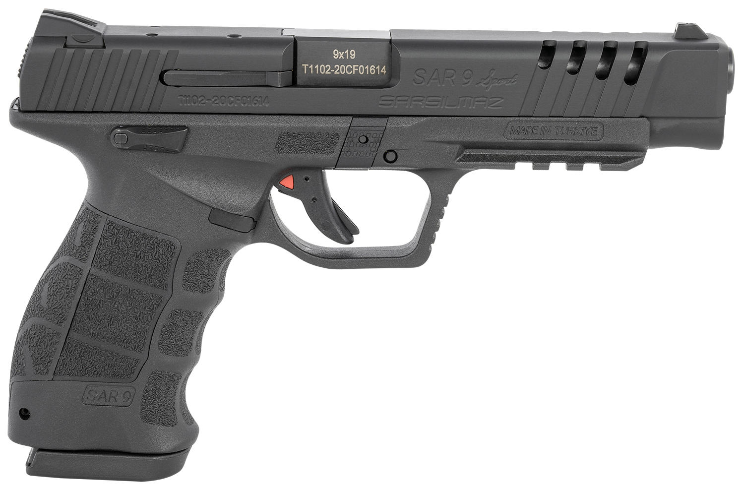 SAR SAR9 SPORT 9MM 5.2" 17RD BLK                           -img-0