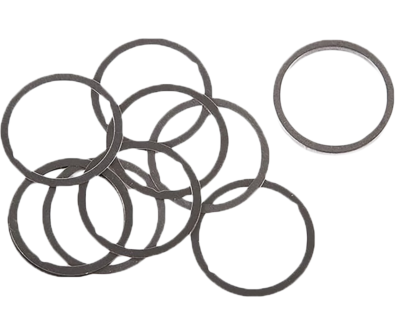 Dead Air DA002 Shim Kit  5/8-24 tpi 3 Different Shim Thicknesses Included (.004, .006, .060)